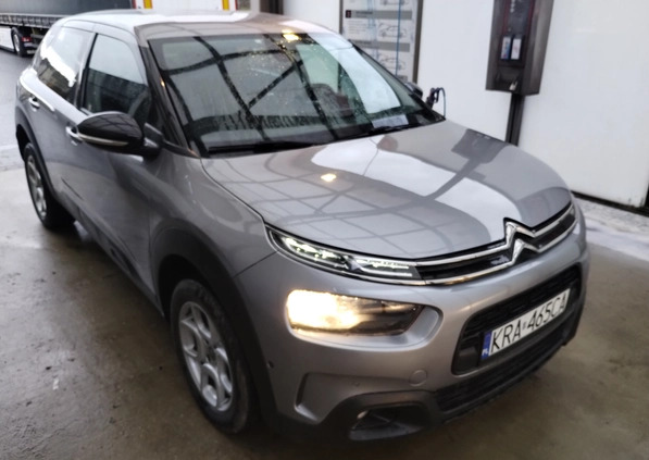 Citroen C4 Cactus cena 52600 przebieg: 116000, rok produkcji 2019 z Skawina małe 121